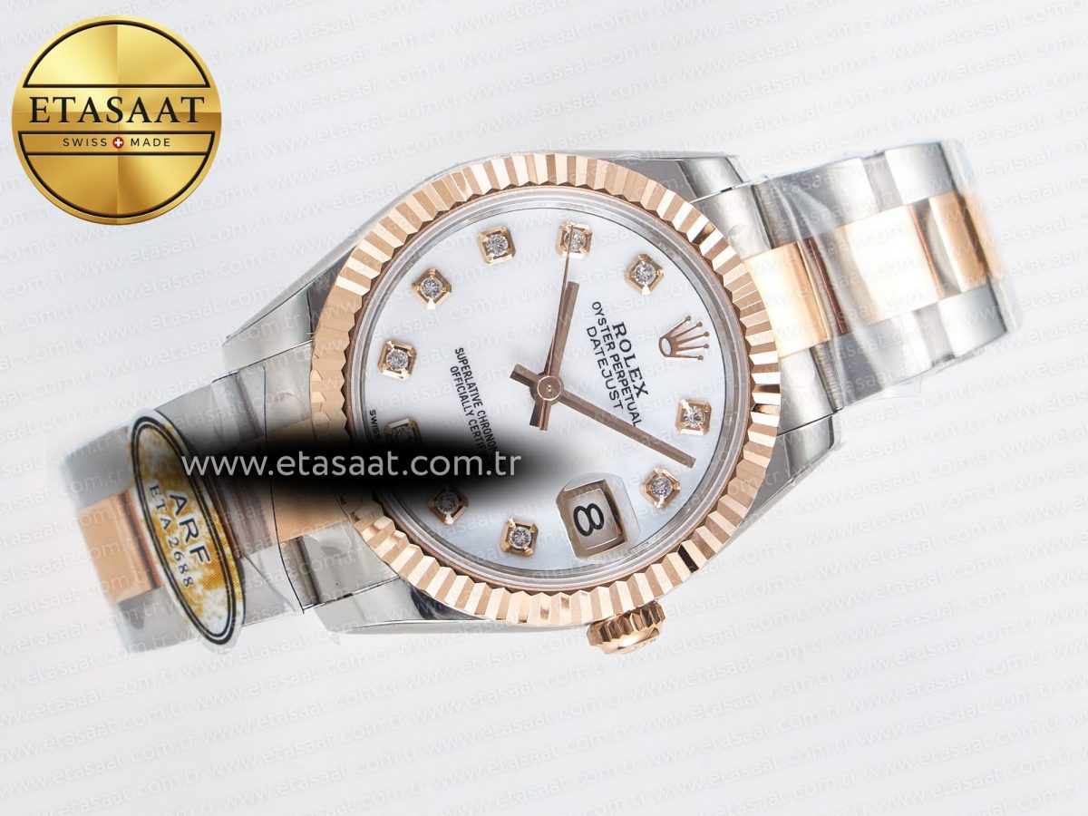 Rolex DateJust 31 278271 904L Steel White - Görsel 8