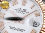 Rolex DateJust 31 278271 ARF 1:1 Best Edition 904L Steel White Roman Dial on SS/RG Oyster Bracelet ETA 2688 - Görsel 10