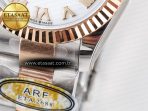 Rolex DateJust 31 278271 ARF 1:1 Best Edition 904L Steel White Roman Dial on SS/RG Oyster Bracelet ETA 2688 - Görsel 13