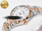 Rolex DateJust 31 278271 ARF 1:1 Best Edition 904L Steel White Roman Dial on SS/RG Oyster Bracelet ETA 2688 - Görsel 6