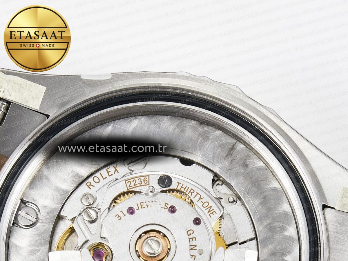Rolex DateJust 278271 904L Steel Brown Diamonds Dial on SS/RG Cal.2236 - Görsel 22