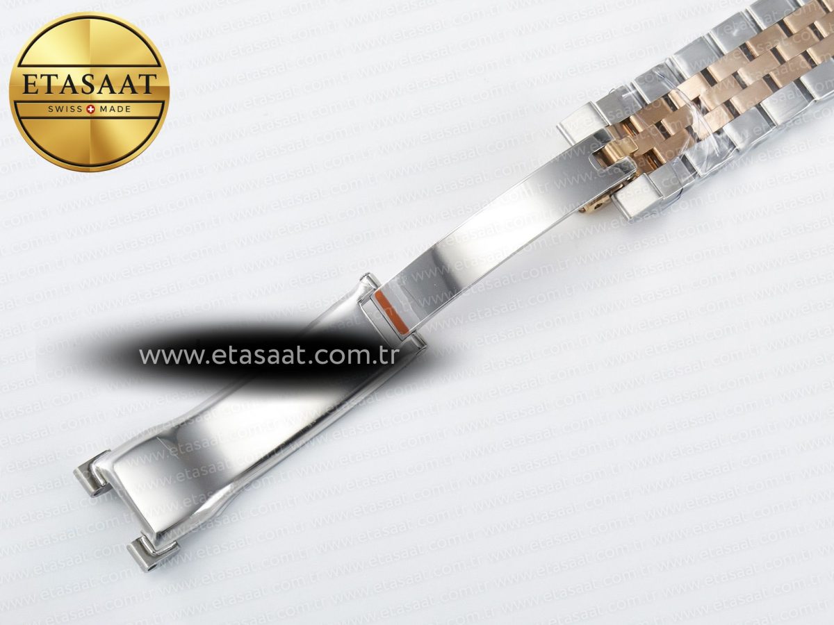 Rolex DateJust 278271 904L Steel Brown Diamonds Dial on SS/RG Cal.2236 - Görsel 29