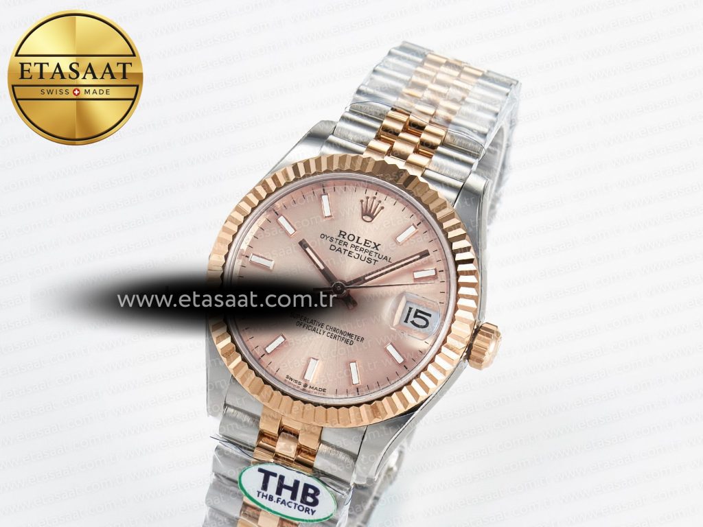 datejust 31 278271 thbf 11 best edition 904l steel rg diamonds dial stick marker on ss rg jubilee bracelet hz cal 22362