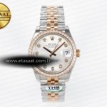 Rolex Datejust 278271 Beyaz Pırlanta Kadran Cal.2236 Eta Saat - Görsel 3 - 1:1 Süper Klon Saat