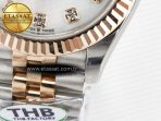 Rolex DateJust 278271 904L Steel White Diamonds Dial on SS/RG Cal.2236 - Görsel 13