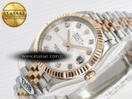 Rolex DateJust 278271 904L Steel White Diamonds Dial on SS/RG Cal.2236 - Görsel 6