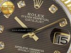 Rolex DateJust 31 278273 ARF 1:1 Best Edition 904L Steel Brown Diamonds Dial on SS/YG Oyster Bracelet ETA 2688 - Görsel 10