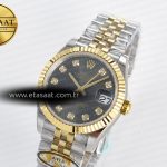 Rolex DateJust 31 278273 ARF 1:1 Best Edition 904L Steel Gray Diamonds Dial on SS/YG Jubilee Bracelet ETA 2688