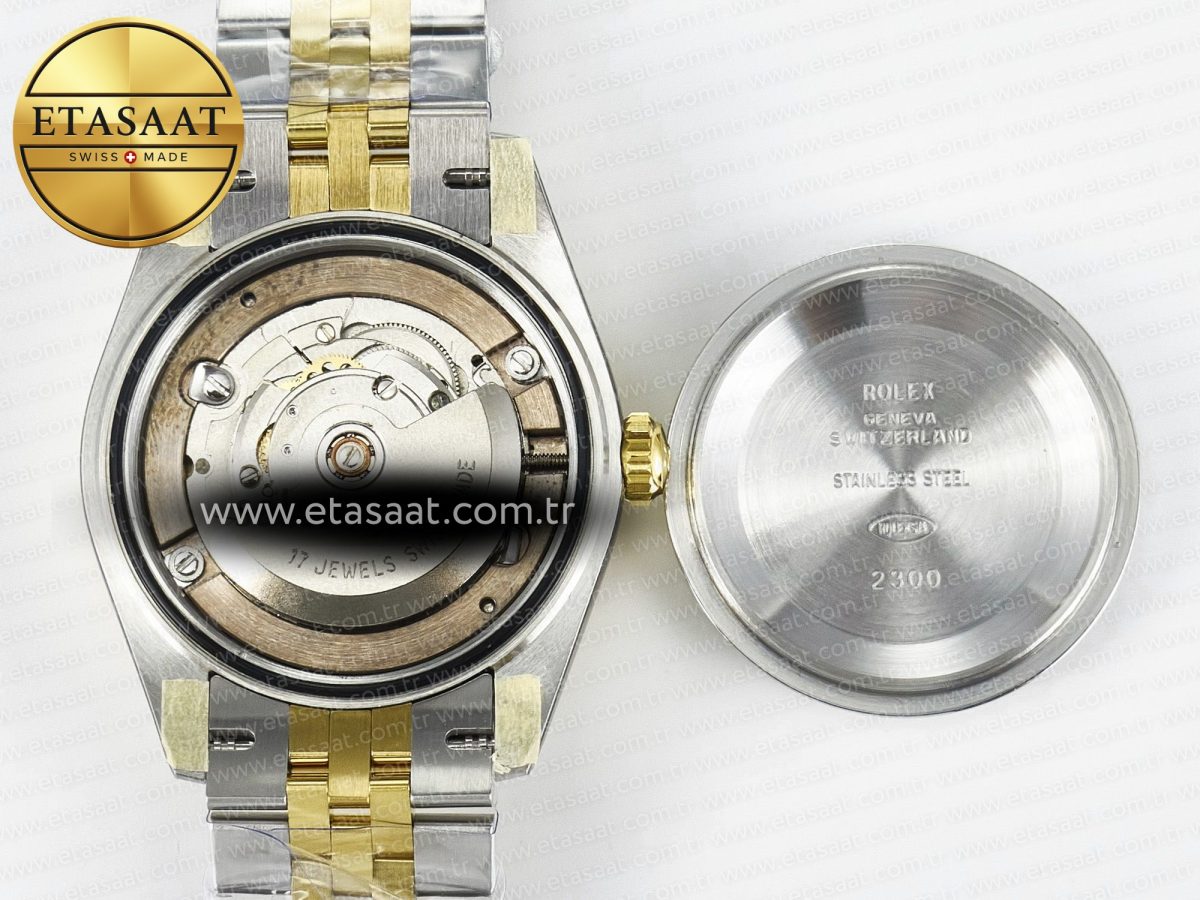 Rolex DateJust 31 278273 ARF 1:1 Best Edition 904L Steel Gray Diamonds Dial on SS/YG Jubilee Bracelet ETA 2688 - Görsel 18