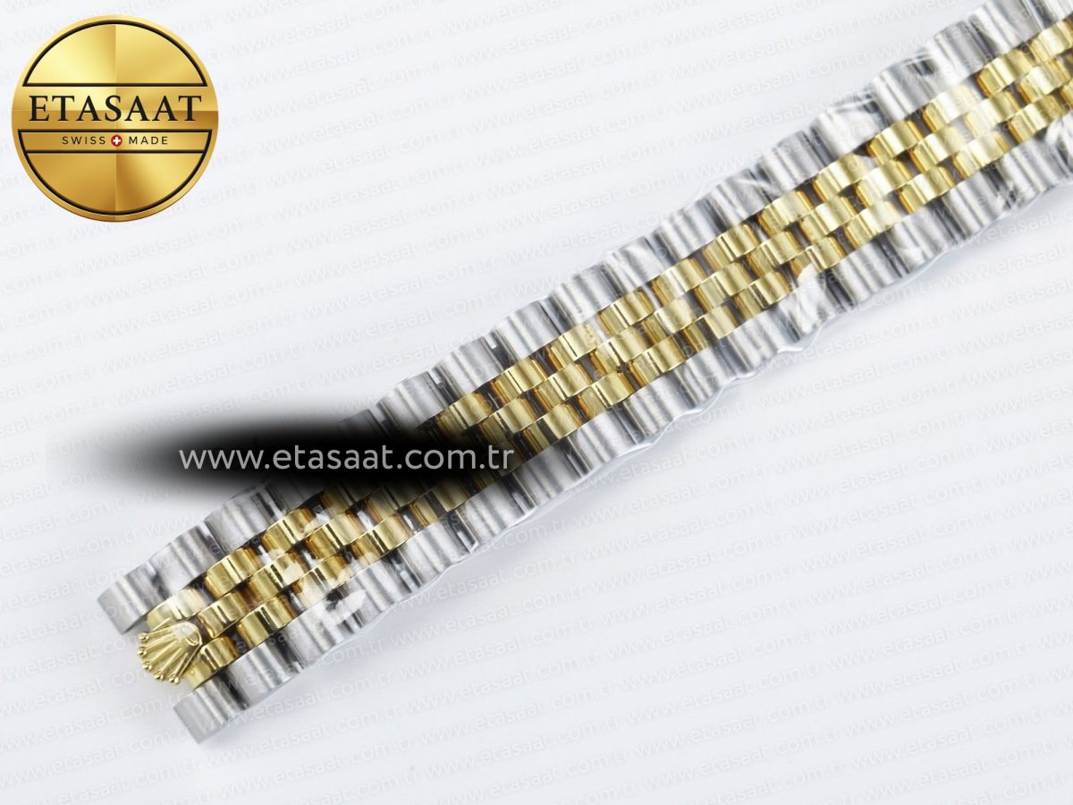 Rolex DateJust 31 278273 ARF 1:1 Best Edition 904L Steel Gray Diamonds Dial on SS/YG Jubilee Bracelet ETA 2688 - Görsel 25
