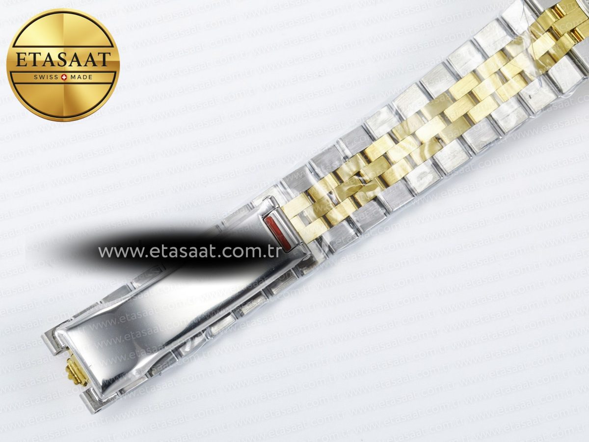 Rolex DateJust 31 278273 ARF 1:1 Best Edition 904L Steel Gray Diamonds Dial on SS/YG Jubilee Bracelet ETA 2688 - Görsel 26