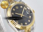 Rolex DateJust 31 278273 ARF 1:1 Best Edition 904L Steel Gray Diamonds Dial on SS/YG Jubilee Bracelet ETA 2688 - Görsel 5