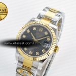 Rolex DateJust 31 278273 ARF 1:1 Best Edition 904L Steel Gray Diamonds Dial on SS/YG Oyster Bracelet ETA 2688