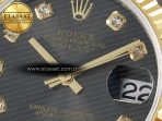 Rolex DateJust 31 278273 ARF 1:1 Best Edition 904L Steel Gray Diamonds Dial on SS/YG Oyster Bracelet ETA 2688 - Görsel 10