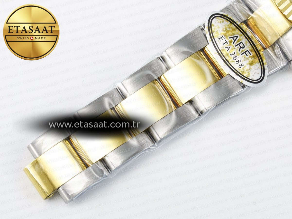 Rolex DateJust 31 278273 ARF 1:1 Best Edition 904L Steel Gray Diamonds Dial on SS/YG Oyster Bracelet ETA 2688 - Görsel 24