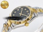 Rolex DateJust 31 278273 ARF 1:1 Best Edition 904L Steel Gray Diamonds Dial on SS/YG Oyster Bracelet ETA 2688 - Görsel 6