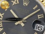 Rolex DateJust 31 278273 ARF 1:1 Best Edition 904L Steel Gray Roman Diamonds Dial on SS/YG Jubilee Bracelet ETA 2688 - Görsel 10