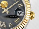 Rolex DateJust 31 278273 ARF 1:1 Best Edition 904L Steel Gray Roman Diamonds Dial on SS/YG Jubilee Bracelet ETA 2688 - Görsel 11