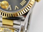 Rolex DateJust 31 278273 ARF 1:1 Best Edition 904L Steel Gray Roman Diamonds Dial on SS/YG Oyster Bracelet ETA 2688 - Görsel 13
