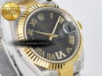 Rolex DateJust 31 278273 ARF 1:1 Best Edition 904L Steel Gray Roman Diamonds Dial on SS/YG Oyster Bracelet ETA 2688 - Görsel 5