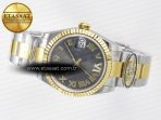 Rolex DateJust 31 278273 ARF 1:1 Best Edition 904L Steel Gray Roman Diamonds Dial on SS/YG Oyster Bracelet ETA 2688 - Görsel 9