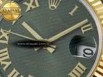Rolex DateJust 31 278273 ARF 1:1 Best Edition 904L Steel Green Roman Diamonds Dial on SS/YG Jubilee Bracelet ETA 2688 - Görsel 10