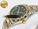 Rolex DateJust 31 278273 ARF 1:1 Best Edition 904L Steel Green Roman Diamonds Dial on SS/YG Oyster Bracelet ETA 2688 - Görsel 6