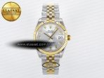 Rolex DateJust 31 278273 ARF 1:1 Best Edition 904L Steel Silver Diamonds Dial on SS/YG Jubilee Bracelet ETA 2688 - Görsel 3