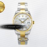 Rolex Datejust 31 278273 ARF Gümüş/YG 2688 Eta Saat - Görsel 3 - 1:1 Süper Klon Saat
