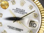 Rolex DateJust 31 278273 ARF 1:1 Best Edition 904L Steel White MOP Dial on SS/YG Oyster Bracelet ETA 2688 - Görsel 10