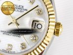 Rolex DateJust 31 278273 ARF 1:1 Best Edition 904L Steel White MOP Dial on SS/YG Oyster Bracelet ETA 2688 - Görsel 11