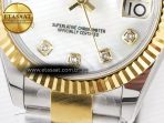 Rolex DateJust 31 278273 ARF 1:1 Best Edition 904L Steel White MOP Dial on SS/YG Oyster Bracelet ETA 2688 - Görsel 12
