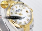 Rolex DateJust 31 278273 ARF 1:1 Best Edition 904L Steel White MOP Dial on SS/YG Oyster Bracelet ETA 2688 - Görsel 4