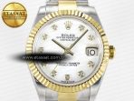 Rolex DateJust 31 278273 ARF 1:1 Best Edition 904L Steel White MOP Dial on SS/YG Oyster Bracelet ETA 2688 - Görsel 5