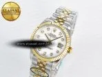 Rolex DateJust 31 278273 ARF 1:1 Best Edition 904L Steel White MOP Diamonds Dial on SS/YG Jubilee Bracelet ETA 2688
