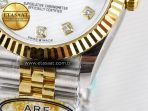Rolex DateJust 31 278273 ARF 1:1 Best Edition 904L Steel White MOP Diamonds Dial on SS/YG Jubilee Bracelet ETA 2688 - Görsel 13