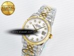 Rolex DateJust 31 278273 ARF 1:1 Best Edition 904L Steel White MOP Diamonds Dial on SS/YG Jubilee Bracelet ETA 2688 - Görsel 2