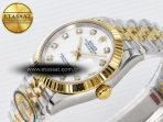 Rolex DateJust 31 278273 ARF 1:1 Best Edition 904L Steel White MOP Diamonds Dial on SS/YG Jubilee Bracelet ETA 2688 - Görsel 6