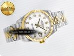 Rolex DateJust 31 278273 ARF 1:1 Best Edition 904L Steel White MOP Diamonds Dial on SS/YG Jubilee Bracelet ETA 2688 - Görsel 8