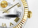 Rolex DateJust 31 278273 ARF 1:1 Best Edition 904L Steel White Roman Dial on SS/YG Jubilee Bracelet ETA 2688 - Görsel 11