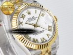 Rolex DateJust 31 278273 ARF 1:1 Best Edition 904L Steel White Roman Dial on SS/YG Jubilee Bracelet ETA 2688 - Görsel 5