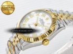 Rolex DateJust 31 278273 ARF 1:1 Best Edition 904L Steel White Roman Dial on SS/YG Jubilee Bracelet ETA 2688 - Görsel 6