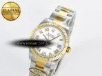 Rolex DateJust 31 278273 ARF 1:1 Best Edition 904L Steel White Roman Dial on SS/YG Oyster Bracelet ETA 2688