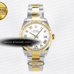 Rolex Datejust 31 278273 ARF Beyaz Roma Kadran Oyster 2688 Eta Saat - Görsel 3 - 1:1 Süper Klon Saat