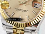 Rolex DateJust 31 278273 ARF 1:1 Best Edition 904L Steel YG Dial Stick Marker on SS/YG Jubilee Bracelet ETA 2688 - Görsel 12