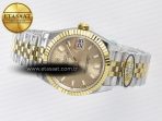 Rolex DateJust 31 278273 ARF 1:1 Best Edition 904L Steel YG Dial Stick Marker on SS/YG Jubilee Bracelet ETA 2688 - Görsel 9