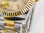 Rolex DateJust 31 278273 ARF 1:1 Best Edition 904L Steel YG Dial Stick Marker on SS/YG Oyster Bracelet ETA 2688 - Görsel 13