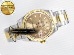 Rolex DateJust 31 278273 ARF 1:1 Best Edition 904L Steel YG Dial Stick Marker on SS/YG Oyster Bracelet ETA 2688 - Görsel 8