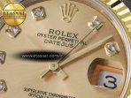 Rolex DateJust 31 278273 ARF 1:1 Best Edition 904L Steel YG Diamonds Dial on SS/YG Jubilee Bracelet ETA 2688 - Görsel 10