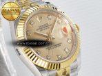 Rolex DateJust 31 278273 ARF 1:1 Best Edition 904L Steel YG Diamonds Dial on SS/YG Jubilee Bracelet ETA 2688 - Görsel 5